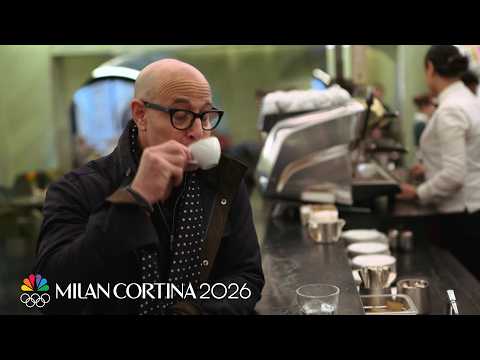 Tucci tries Italy’s best espresso, pastries | The Little Things | Winter Olympics 2026 | NBC Sports