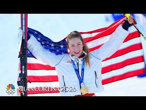 Best of Team USA from Day 12: Shiffrin’s gold, Hockey wins in OT | Winter Olympics 2026 | NBC Sports