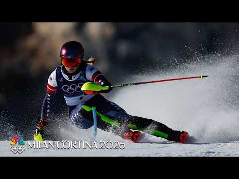 All Angles: Mikaela Shiffrin slays her demons at Milan Cortina Winter Olympics | NBC Sports