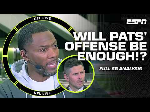 PREVIEWING Patriots vs. Seahawks in Super Bowl LX ๐ Offensive strategies to watch for ๐ | NFL Live