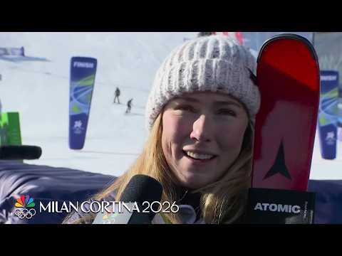 ‘Stop dreaming, just ski’: Mikaela Shiffrin emotional after gold | Winter Olympics 2026 | NBC Sports