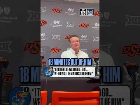 Bill Self addresses Darryn Peterson’s availability this season and how the team has adjusted 🗣️