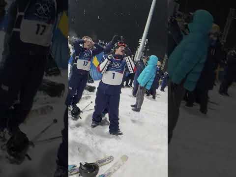 Feel the rush of freestyle skiing halfpipe at the Winter Olympics 🎿