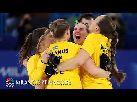 Sweden heads to women’s curling final with win over Canada | Winter Olympics 2026 | NBC Sports