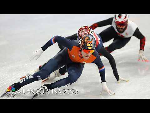 Netherlands FLY to first-ever men’s relay speed skate medal | Winter Olympics 2026 | NBC Sports