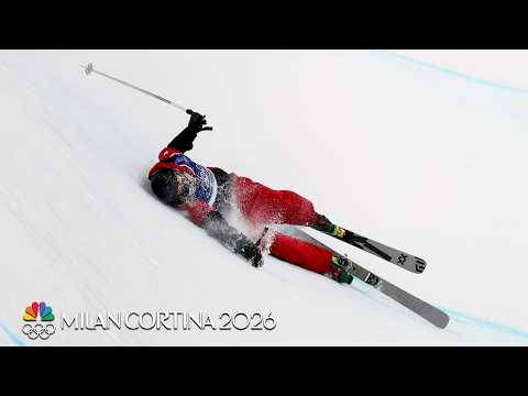 Wipe out! Craziest crashes from the men’s freeski halfpipe event | Winter Olympics 2026 | NBC Sports