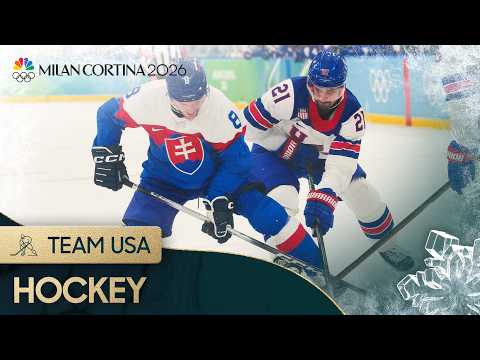 Team USA hockey STOMPS Slovakia to punch gold medal match ticket | Winter Olympics 2026 | NBC Sports