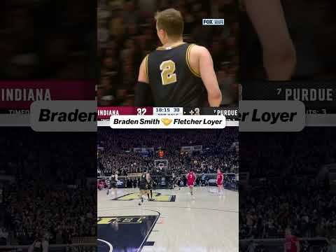 Braden Smith to Fletcher Loyer connection 👌 #purdue #cbb #cbk Sponsored by @RamTrucks #RAMTrucks