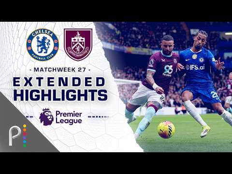 Chelsea v. Burnley | PREMIER LEAGUE HIGHLIGHTS | 2/21/2026 | NBC Sports
