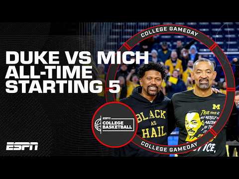 Duke vs. Michigan: Who Has the Better All‑Time Starting Five?