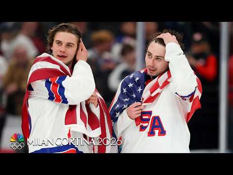 Brotherly brilliance: Every point from Jack and Quinn Hughes during Winter Olympics | NBC Sports