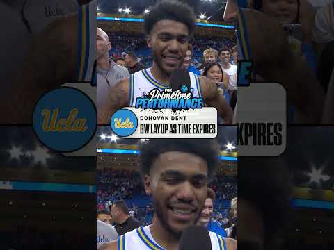 Donovan Dent put on a Primetime Performance in UCLA Bruins’ ranked win over No. 10 Illinois #cbb