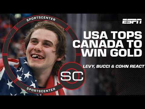 Reacting to Team USA’s gold medal win vs. Canada 🥇 | SportsCenter