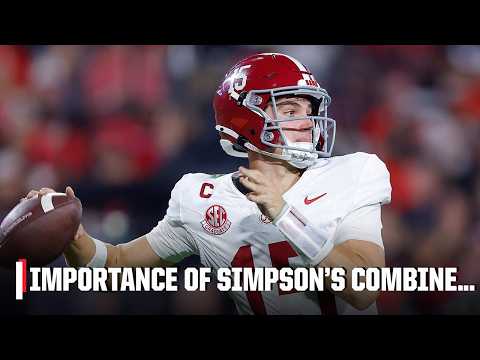 The benefits of Ty Simpson throwing at the combine: ‘Let it rip!’ – Mel Kiper Jr. | NFL Draft Daily