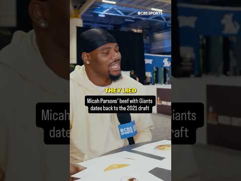 The Giants instead traded back to pick No. 20 #nfldraft