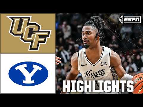 UCF Knights vs. BYU Cougars | Full Game Highlights | ESPN College Basketball
