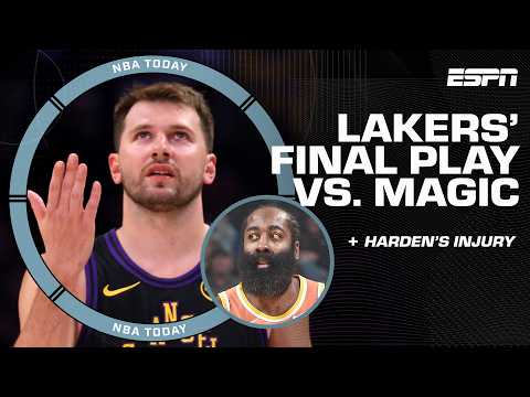 Are LeBron and Luka on the same page⁉️ REACTION to late-game execution vs. Magic | NBA Today