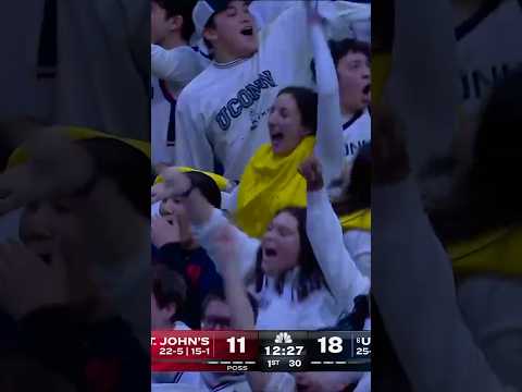 UConn is ALL OVER St. John’s 😲