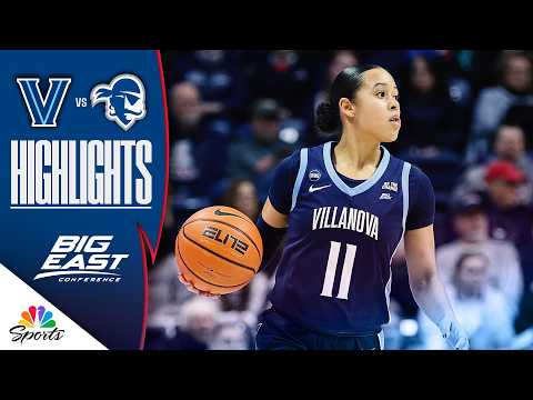 Villanova vs. Seton Hall | COLLEGE BASKETBALL HIGHLIGHTS | 2/26/26 | NBC Sports