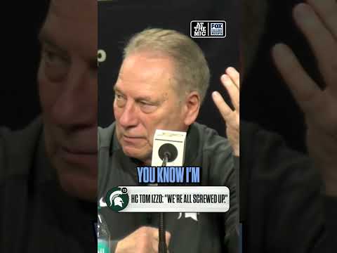 Tom Izzo shares some valuable insight 👂 #basketball #cbb #michiganstate