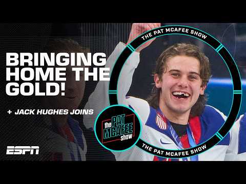 Jack Hughes on the Olympics: ‘The US Hockey brotherhood is so strong!’ 💪❤️🏒 | The Pat McAfee Show