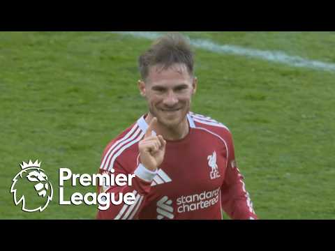 Alexis Mac Allister volleys Liverpool 3-0 up over West Ham | Premier League | NBC Sports