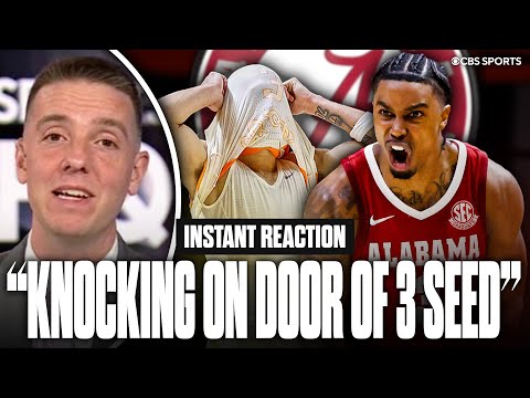 No. 17 Alabama storms back in 2nd half to rally past No. 22 Tennessee | Game Recap