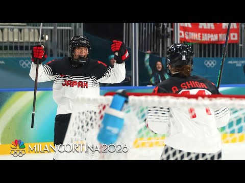 Japan women’s hockey survives France’s late comeback push | Winter Olympics 2026 | NBC Sports