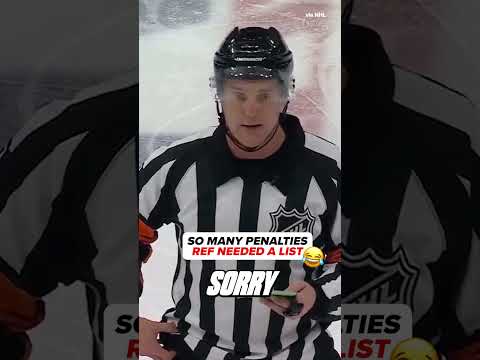 You get a penalty, and you get a penalty, and you get a penalty! #hockey