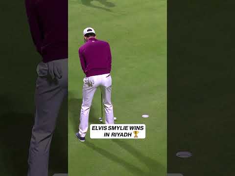 Elvis Smylie wins in his LIV Golf debut โณ๏ธ๐ค ๐ฆ๐บ #elvissmylie #livgolf #golf