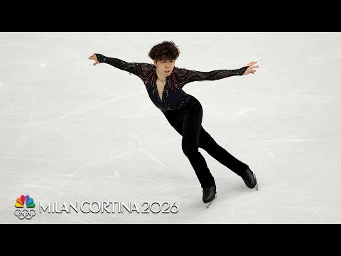 Japan’s Shun Sato cedes nothing in men’s free skate team event | Winter Olympics 2026 | NBC Sports