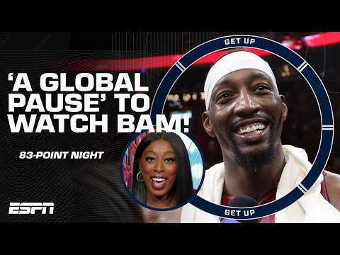 REACTING to Bam Adebayo’s 83-PT GAME ๐ฅ ‘I’m in AWE!’ ๐ – Chiney Ogwumike | Get Up