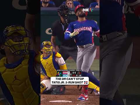 FERNANDO TATIS AURA 😮💨 #WBC #WorldBaseballClassic #FernandoTatis #MLB #DominicanRepublic