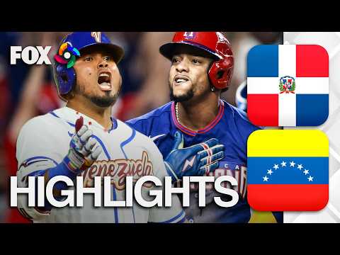 Dominican Republic vs. Venezuela Highlights ⚾️ World Baseball Classic on FOX