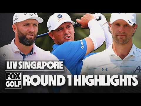 LIV Golf Singapore: Full First Round Highlights ⛳️ Golf on FOX