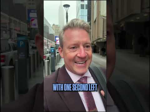 Take a walk through NYC with Rob Stone for Day 2 of the BIG EAST Tournament ๐ #basketball