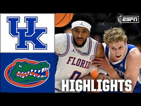 SEC Tournament: Kentucky Wildcats vs. Florida Gators | Full Game Highlights | ESPN CBB