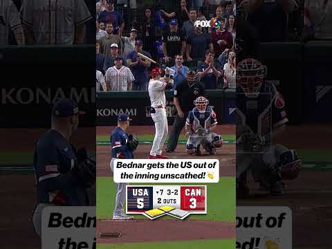 DAVID BEDNAR. FOR AMERICA ๐บ๐ธ๐ฆ
#WBC #WorldBaseballClassic #USA #MLB