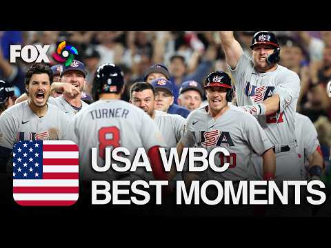 USA’s Best Moments at the World Baseball Classic: Adam Jones & More ⚾️ MLB on FOX
