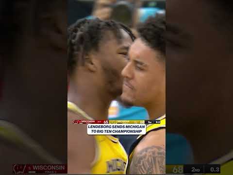 Yaxel Lendeborg CALLED GAME 🔥 #michigan #cbb #basketball