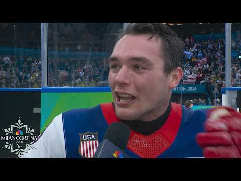 Jack Wallace reflects on ‘gritty’ gold medal win over Canada | Winter Paralympics