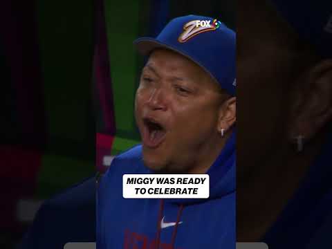 Miguel Cabrera was ready for this championship! 🇻🇪 #baseball #wbc