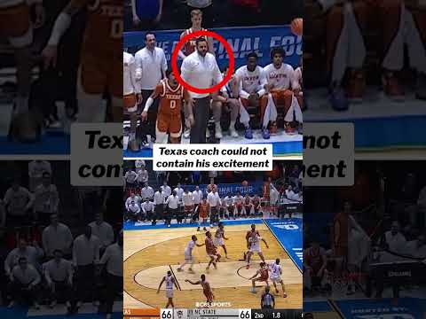 This GW shot wound up being the difference for Texas. #marchmadness