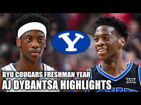 AJ DYBANTSA HIGHLIGHTS 🎥 2025-26 BYU Cougars Regular Season 🍿 | ESPN College Basketball