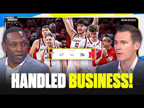 Nebraska DOMINATES Troy for first NCAA Tournament win in program history! | Highlights & Analysis