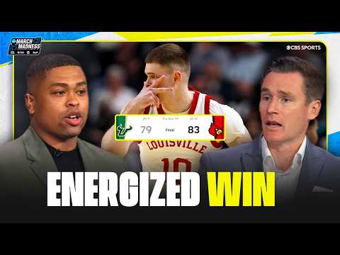 Louisville holds off USF, first tournament win since 2017 | 2026 March Madness Highlights & Analysis