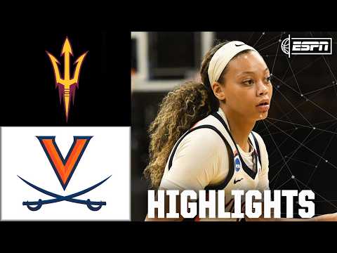 First Four: Arizona State Sun Devils vs. Virginia Cavaliers | Full Game Highlights | NCAA Tournament