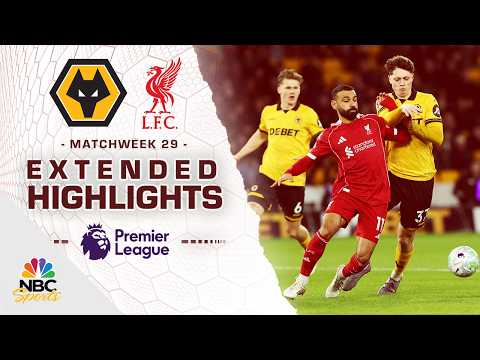 Wolves v. Liverpool | PREMIER LEAGUE HIGHLIGHTS | 3/3/2026 | NBC Sports