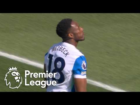 Danny Welbeck heads Brighton in front of Liverpool | Premier League | NBC Sports