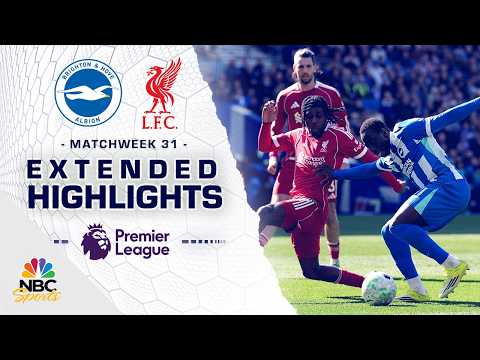 Brighton v. Liverpool | PREMIER LEAGUE HIGHLIGHTS | 3/21/2026 | NBC Sports
